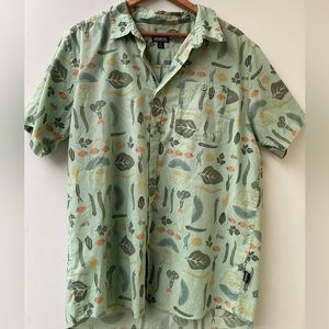 Unique Veggie Button Up Men’s Shirt